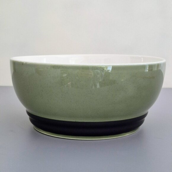 Pfaltzgraff Other - Pfaltzgraff Sphere 2 Qt Casserole Bowl, Modern Charcoal Gray & Green, USA Made
